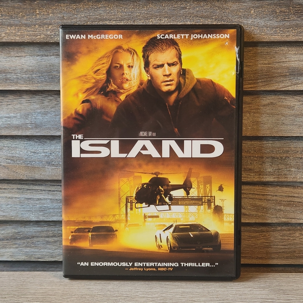 Island dvd Movie Ewan McGregor Scarlett Johansson